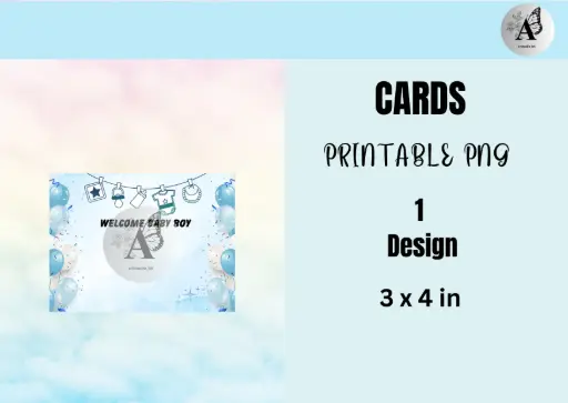 Baby Boy card