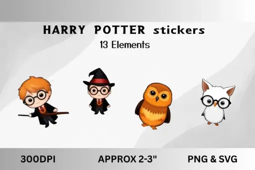 Harry Potter stickers